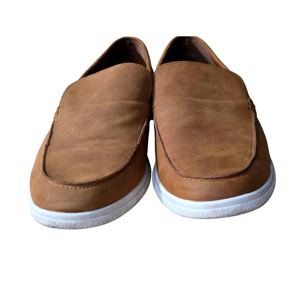 Madden Mens Brown Suede Loafer Shoes Ortholite Comfort Size 11‎